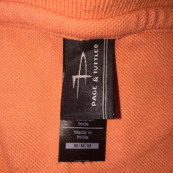 Page and Tuttle Women's Solid Polo Shirt Size M - Picture 3 of 8